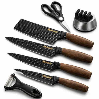 SET PROFESIONAL CUCHILLOS 7 PIEZAS