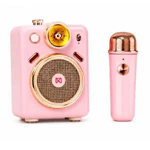 ALTAVOZ BLUETOOTH PORTATIL ROSA
